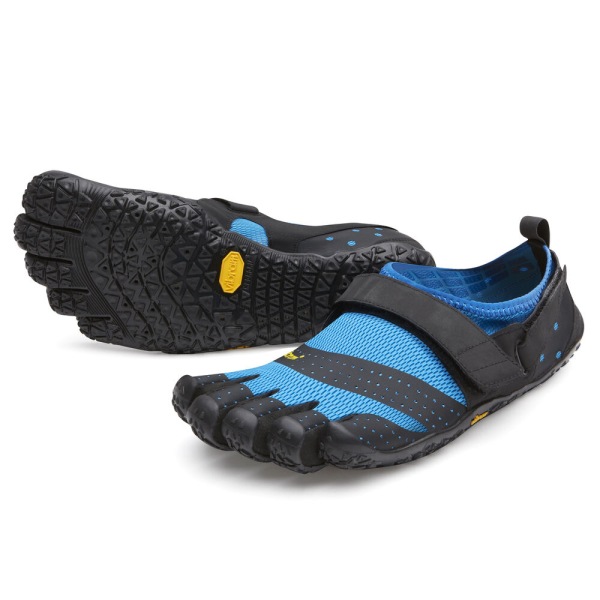 Panske Trekové Topánky Vibram Slovensko - FiveFingers V-Aqua Modre / Čierne | 0254ROQJP